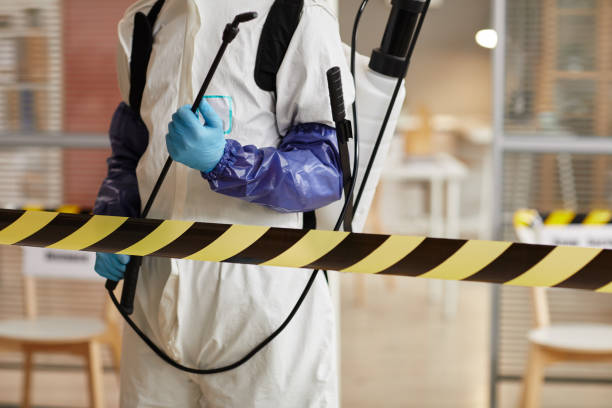 Professional Hoarding Cleanup technician working in Goshen, CA